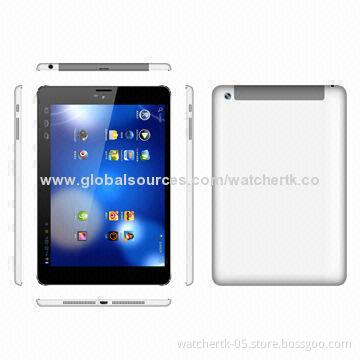7.85-inch Quad-core 3G Tablet PC with IPS Screen/1G/8G/GPS/Bluetooth/FM